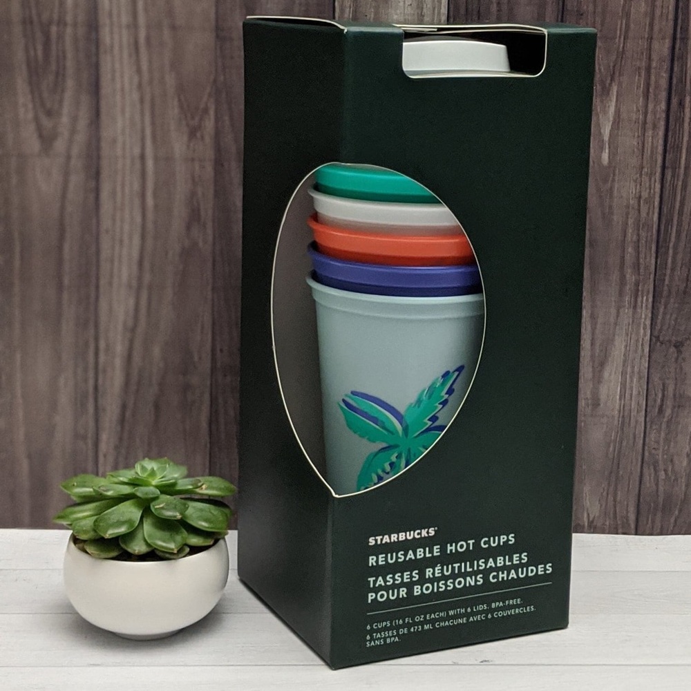 Starbucks 🌴 Tropical Hot Cups Set Summer 2020